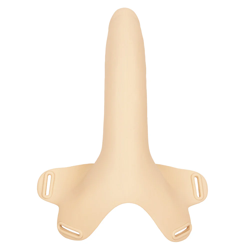 Accommodator Silicone Dong Strap-On Facial Dildo - Image 3