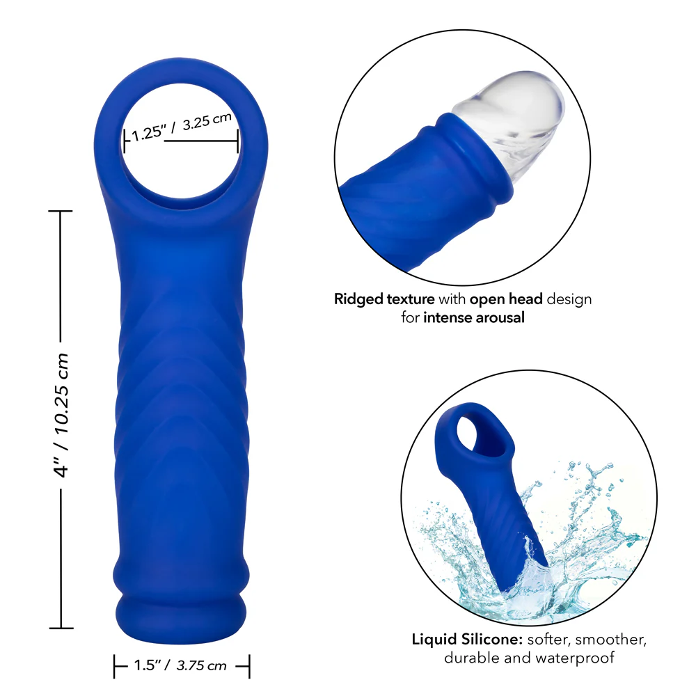 Admiral Liquid Silicone Wave Penis Extension Sleeve - Image 7