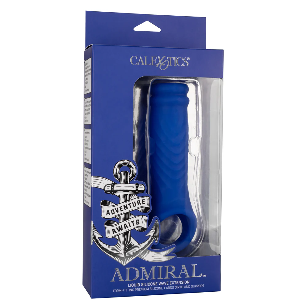 Admiral Liquid Silicone Wave Penis Extension Sleeve - Image 8