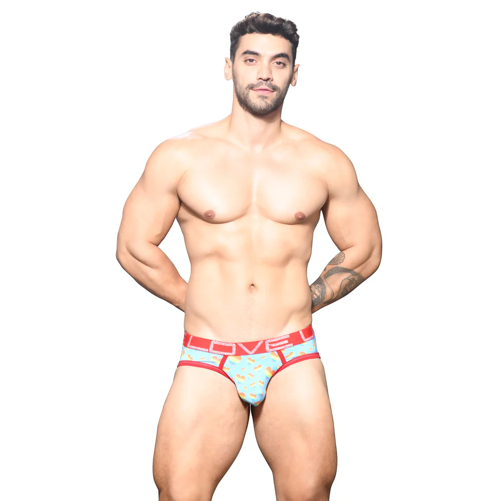 Andrew Christian Almost Naked - Love Pride Hearts Brief - Image 3