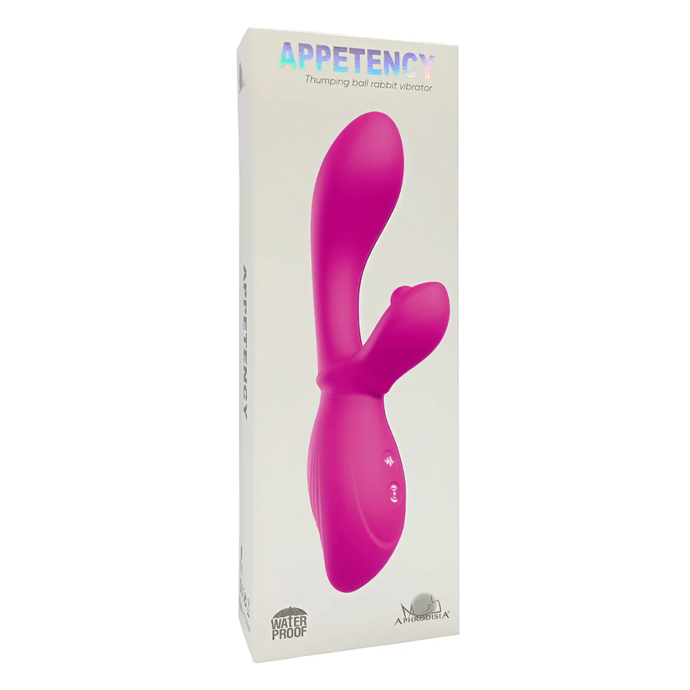 Aphrodisia Clitoral Thumping Clitoral Ball G-Spot Rabbit Vibrator - Image 5