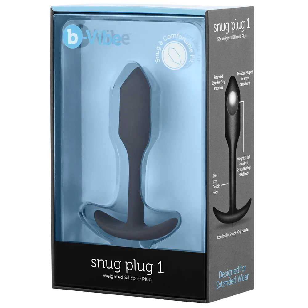 B-Vibe Weighted Snug Plug 1 - Image 4