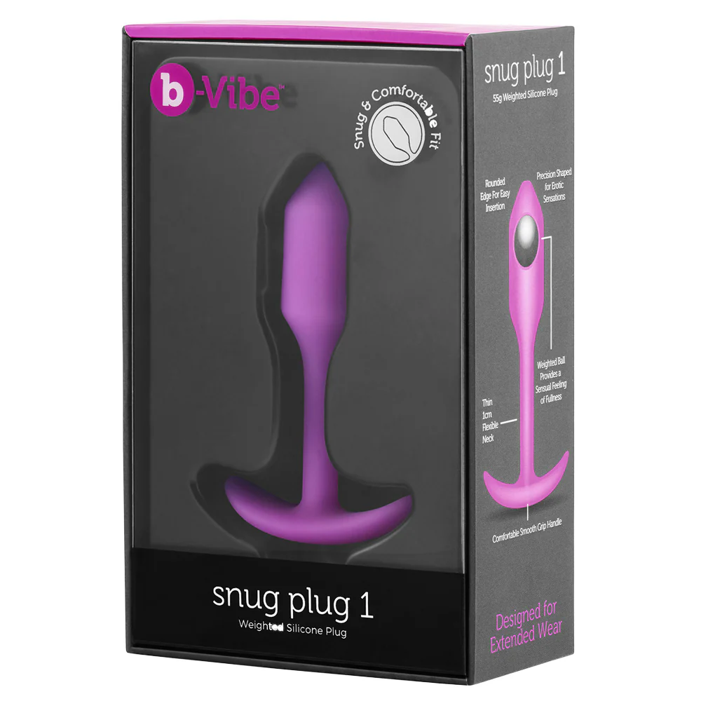 B-Vibe Weighted Snug Plug 1 - Image 8