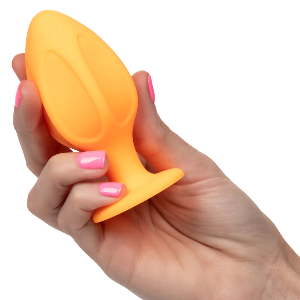 Cheeky Anal Plug Duo - Orange - Image 4