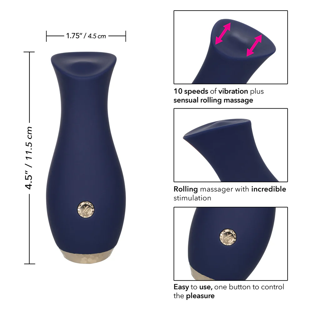 Chic Tulip Rolling Bead Vibrating Massager - Image 9