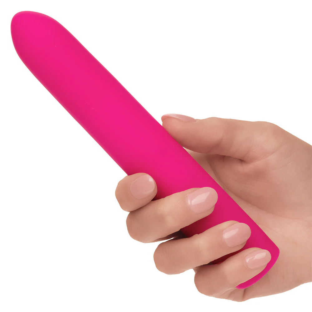 Classic Chic Rechargeable Liquid Silicone Standard Straight Vibrator - Image 4