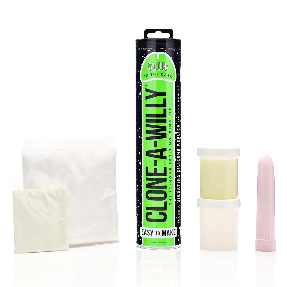 Clone-A-Willy Penis Molding Kit - Glow In The Dark - Image 11