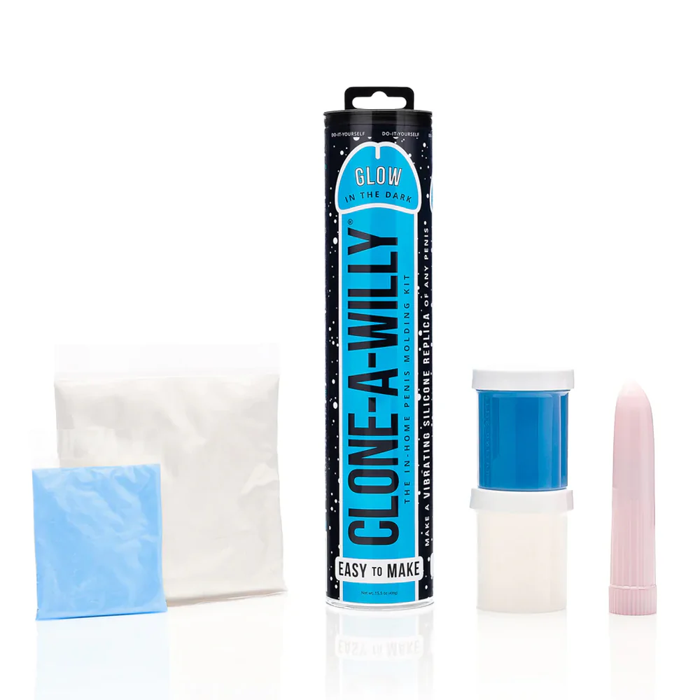 Clone-A-Willy Penis Molding Kit - Glow In The Dark - Image 4