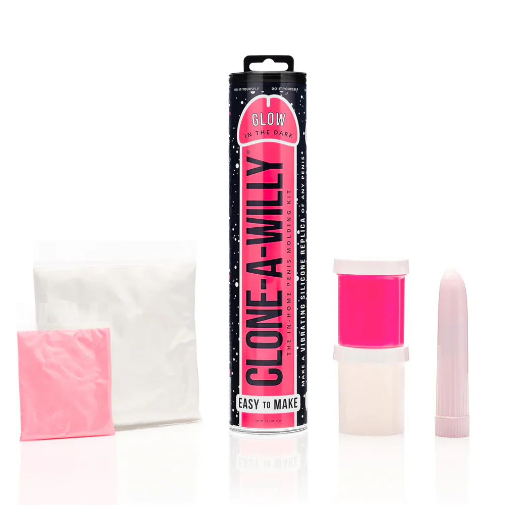 Clone-A-Willy Penis Molding Kit - Glow In The Dark - Image 8