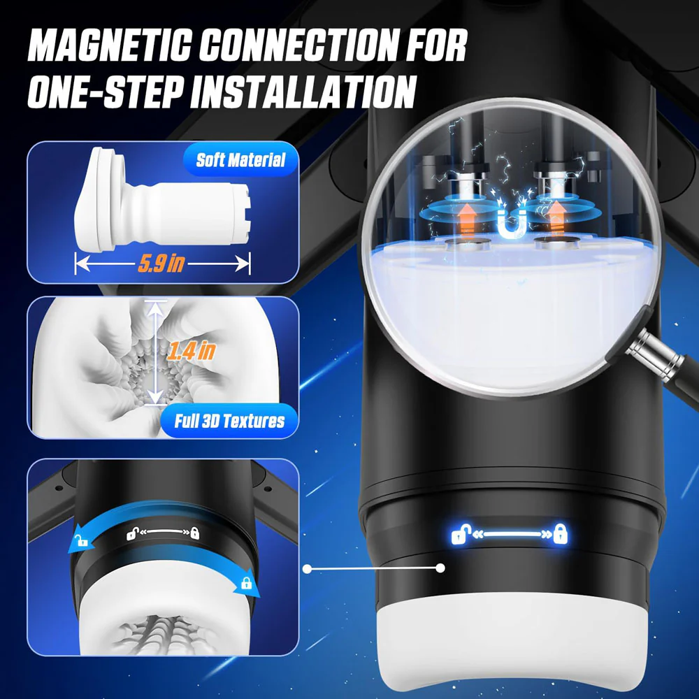 CyberSkin The Wing Vibrating Stroking Automatic Male Masturbator - Image 7