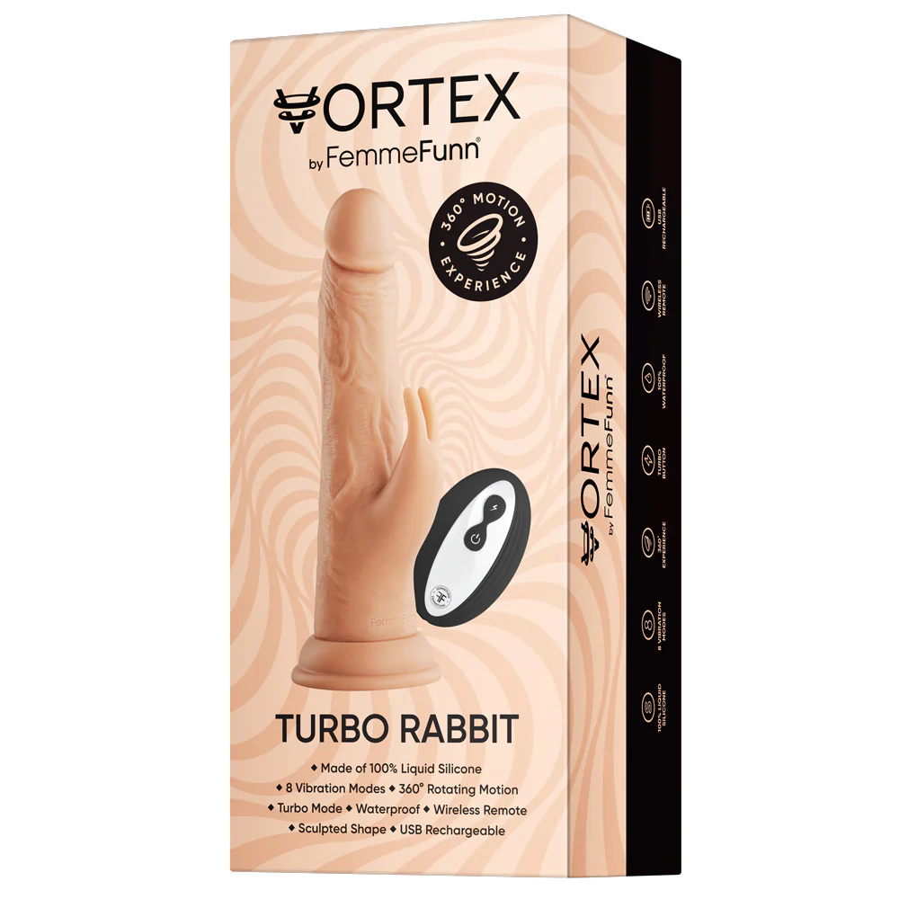 FemmeFunn Vortex Series 2.0 Wireless Turbo Rotating Rabbit Vibrator - Image 10