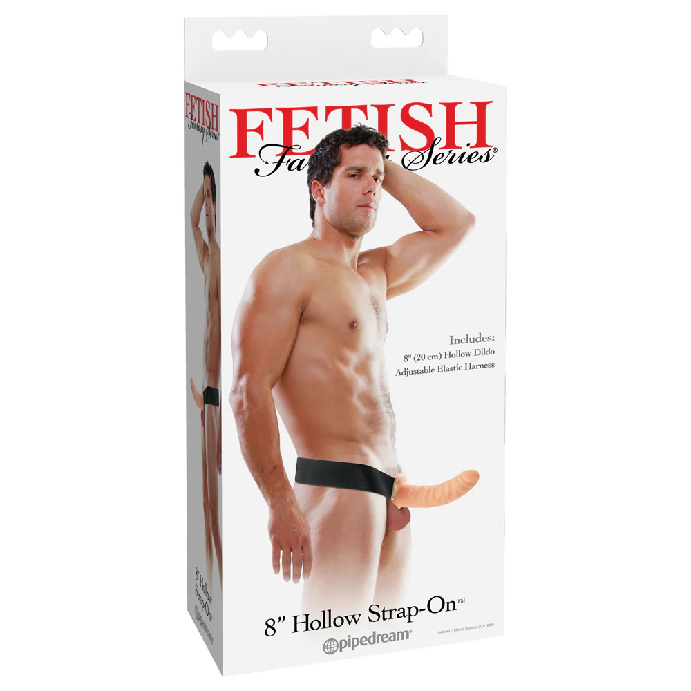 Fetish Fantasy Series 8" Firm Hollow Strap-On - Image 5