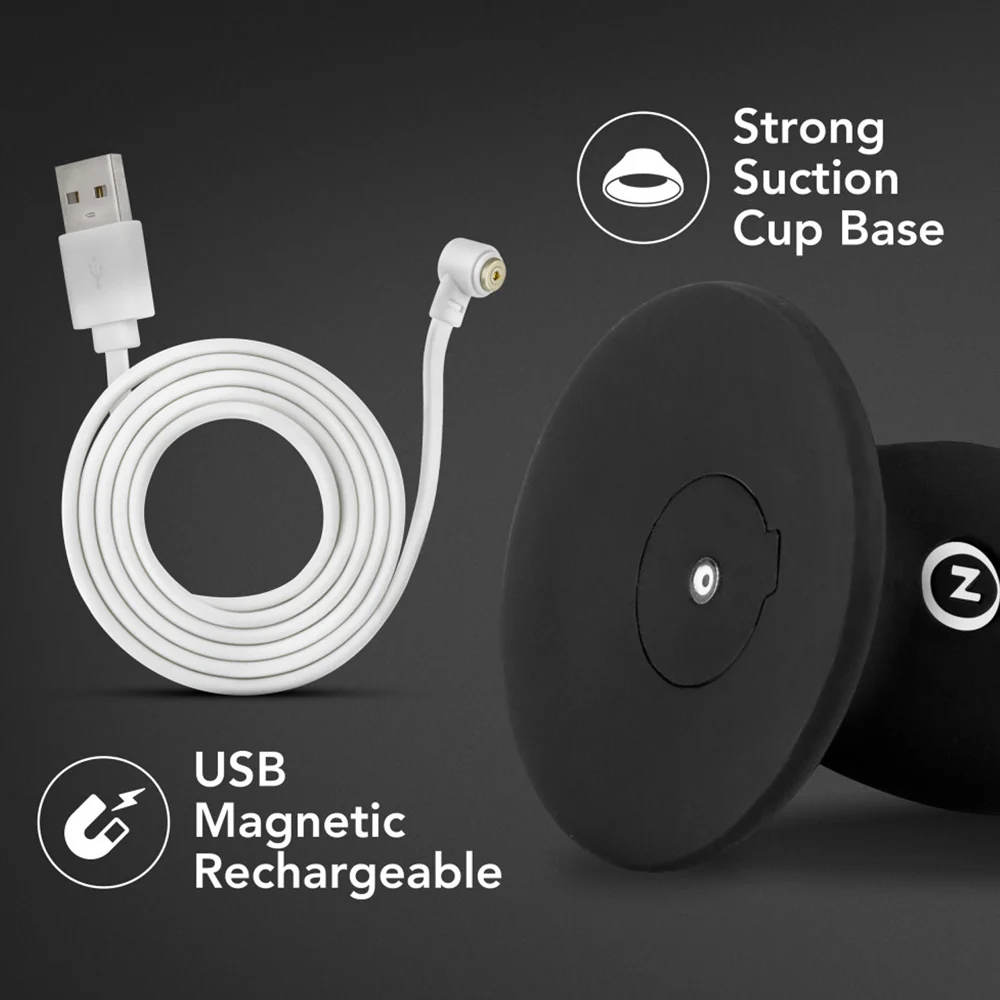 Impressions Amsterdam Vibrating Ribbed Dildo With Suction Cup - Image 5