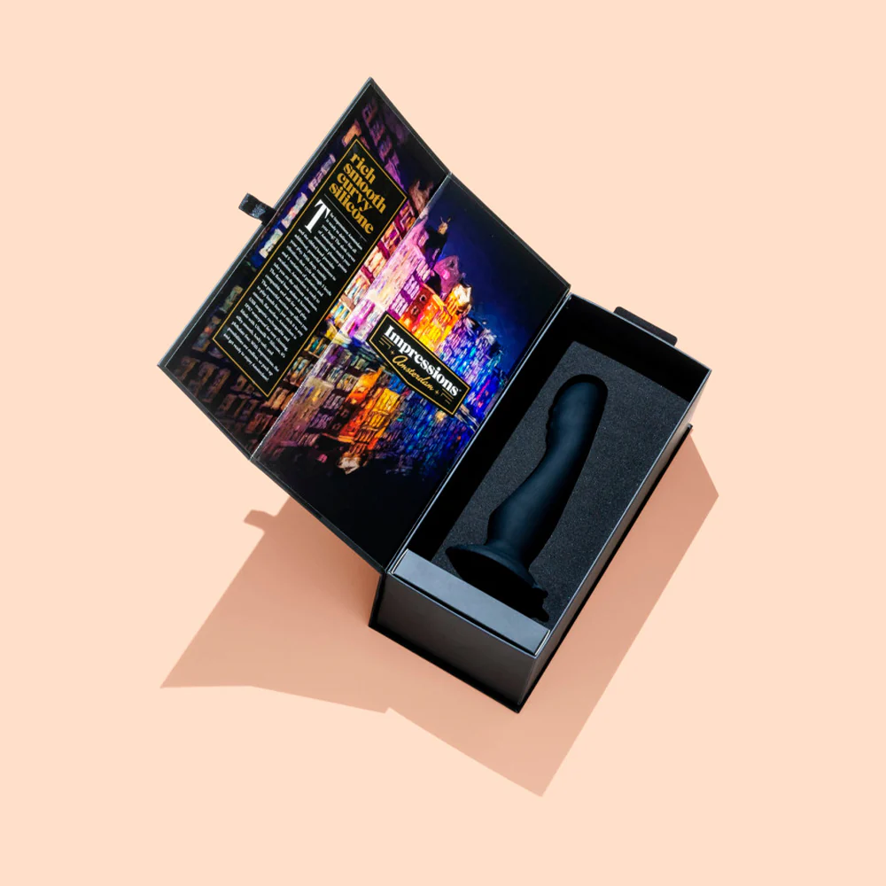 Impressions Amsterdam Vibrating Ribbed Dildo With Suction Cup - Image 9