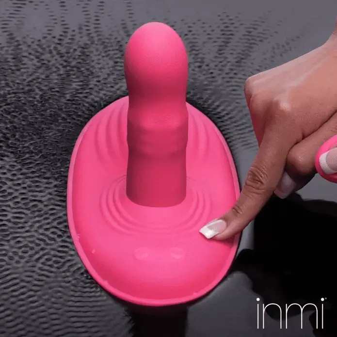 Inmi Spin 'N' Grind Rotating & Vibrating Silicone Grinder With Remote - Image 3