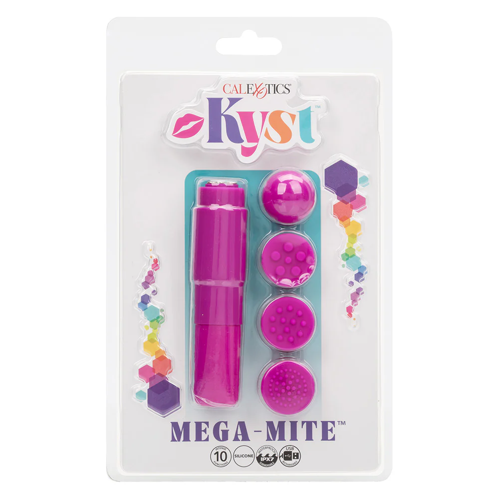 Kyst Mega-Mite Bullet Vibrator & Attachments - Image 8
