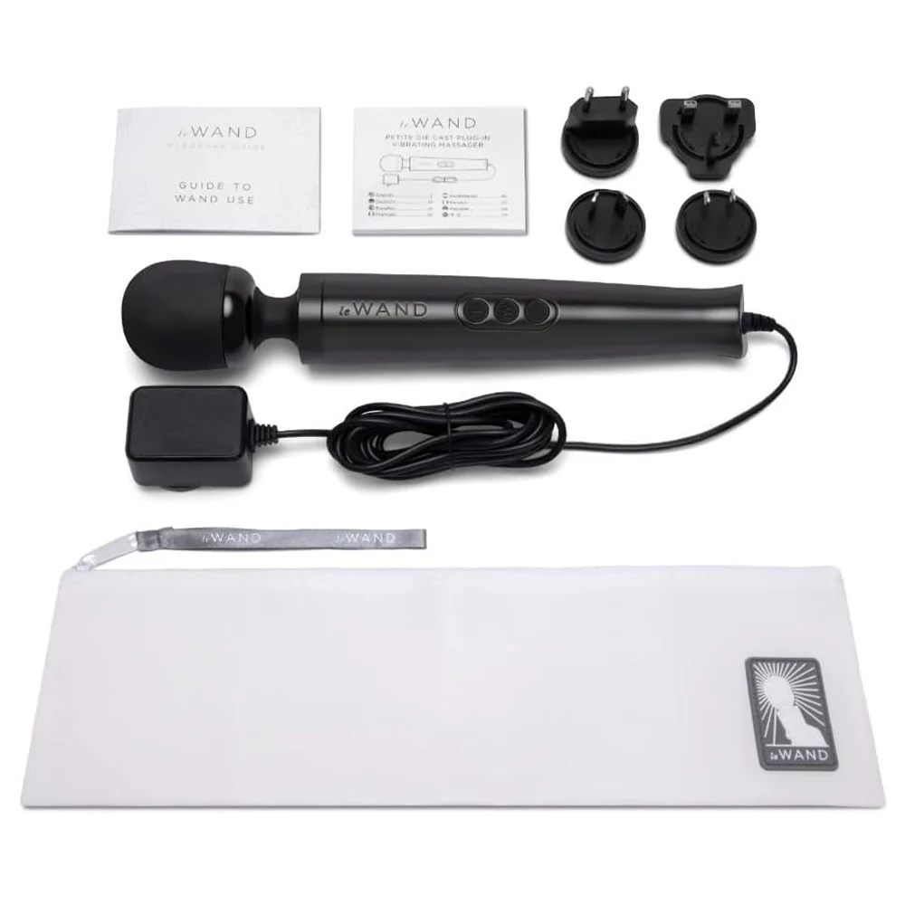 Le Wand Luxury Die Cast Metal Plug-In Vibrating Massager - Image 4