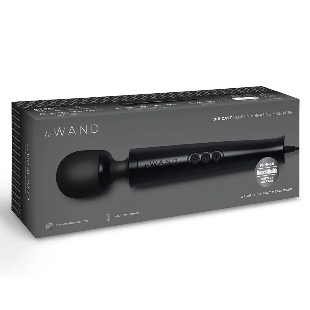 Le Wand Luxury Die Cast Metal Plug-In Vibrating Massager - Image 5