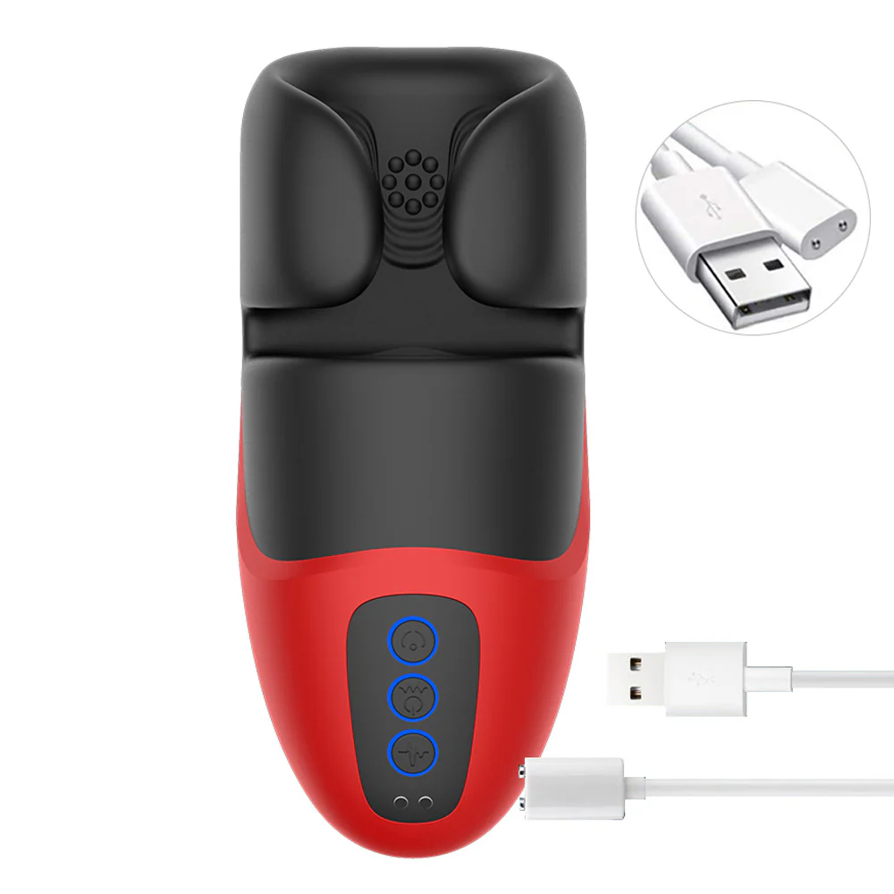 Leto Astronaut Shaft Squeezing & Vibrating Head Stimulator - Image 3