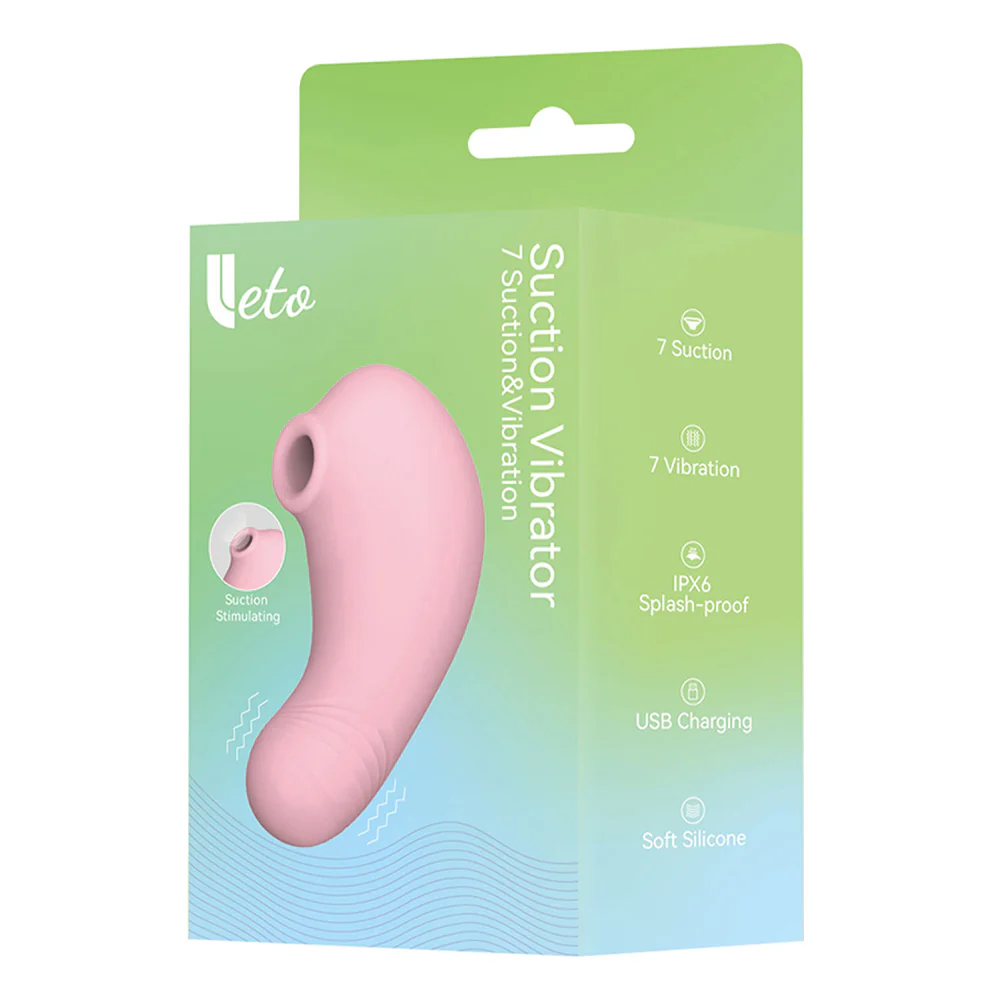 Leto Fairy 2-in-1 Clitoral Suction Vibrator - Image 5
