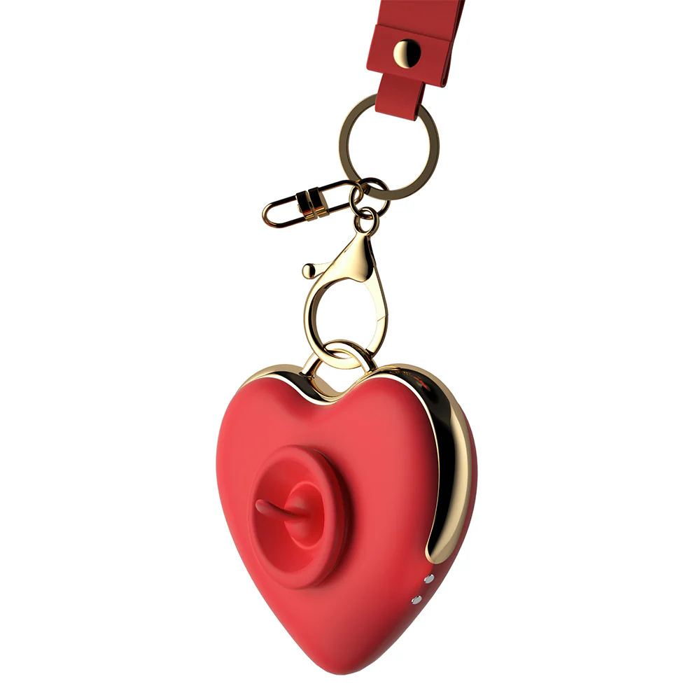 Leto Lovebeat 2-in-1 Clitoral Licker & Vibrator Keychain - Image 3