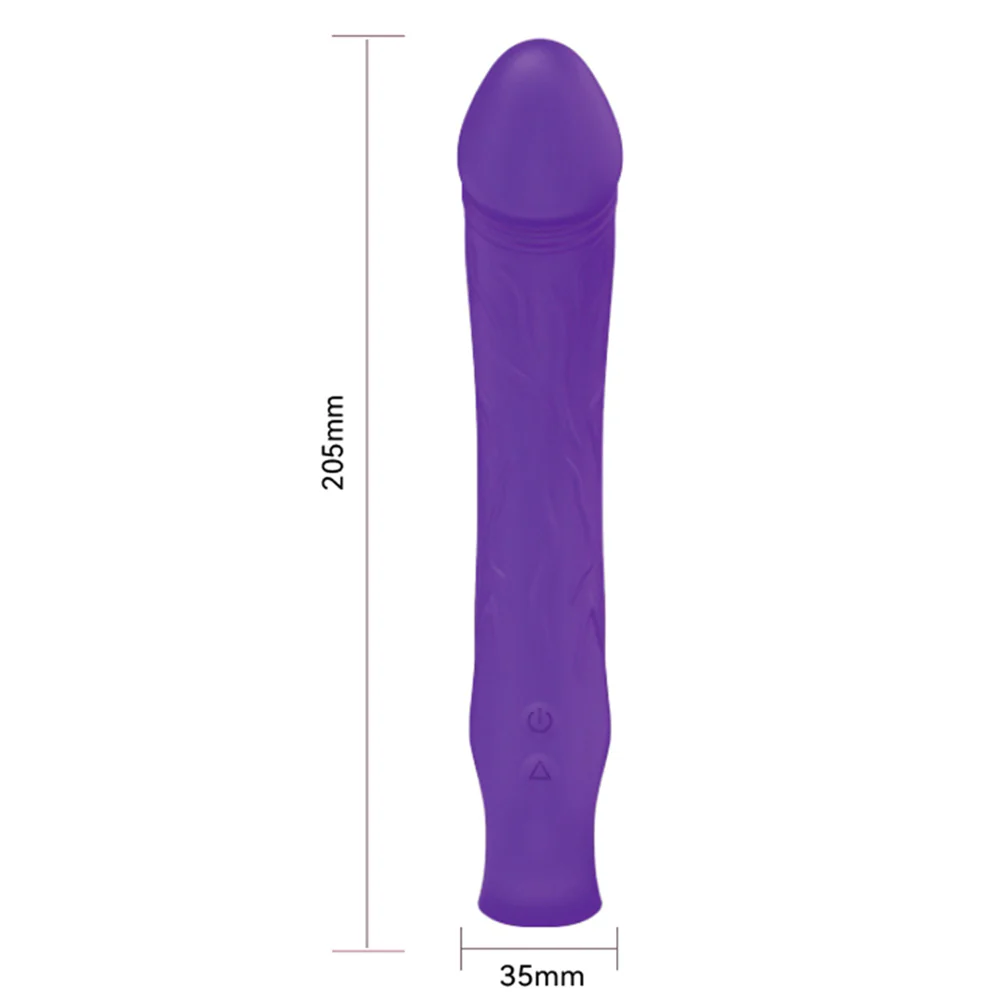 Leto Real Vibe Flexible Phallic Silicone G-Spot Vibrator - Image 6