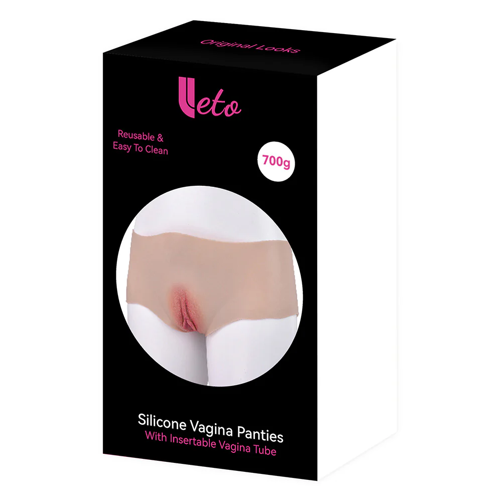 Leto Realistic Silicone Vagina Gaff Panties With Textured Tunnel - Image 8