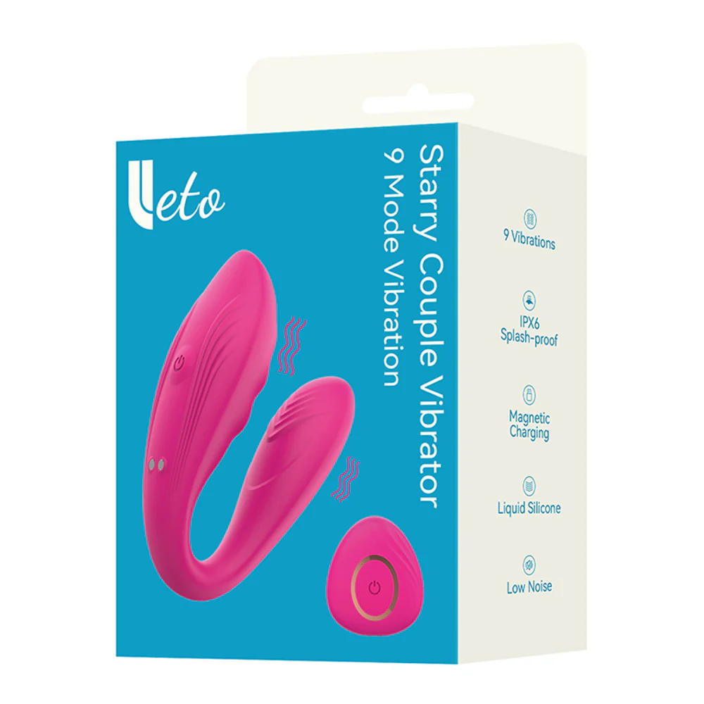 Leto Starry Remote Control Couples Vibrator - Image 5