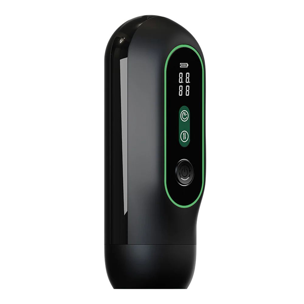 Leto Titan Thrusting Vibrating Sucking Masturbator With Warming Stand - Image 3