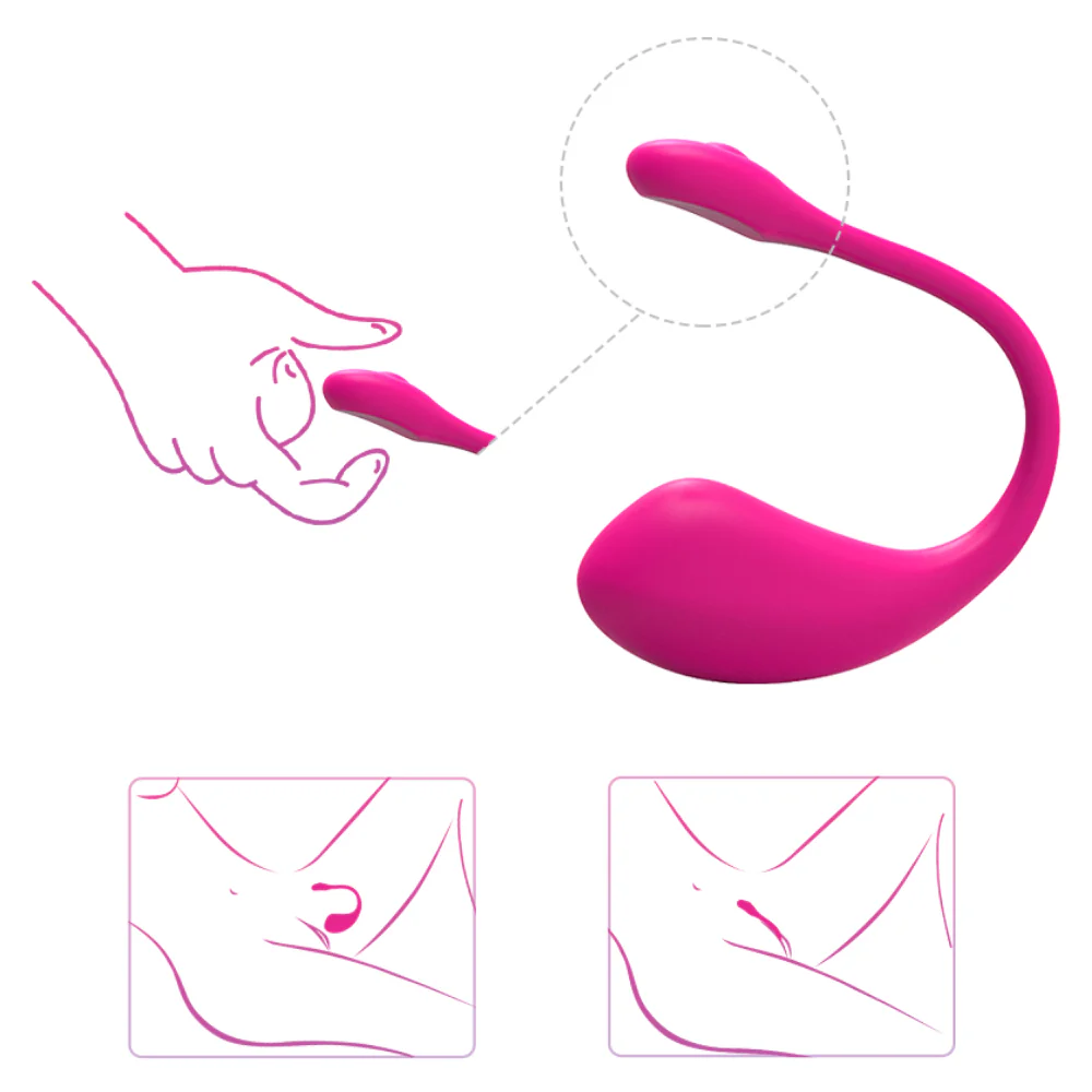 Lovense Lush 3 Bluetooth Wearable G-Spot Egg Vibrator - Image 9
