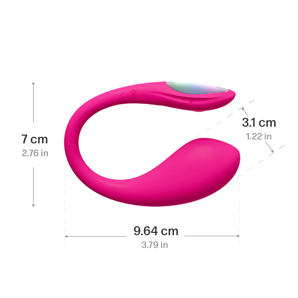 Lovense Lush Mini Bluetooth App-Controlled G-Spot Egg Vibrator - Image 11