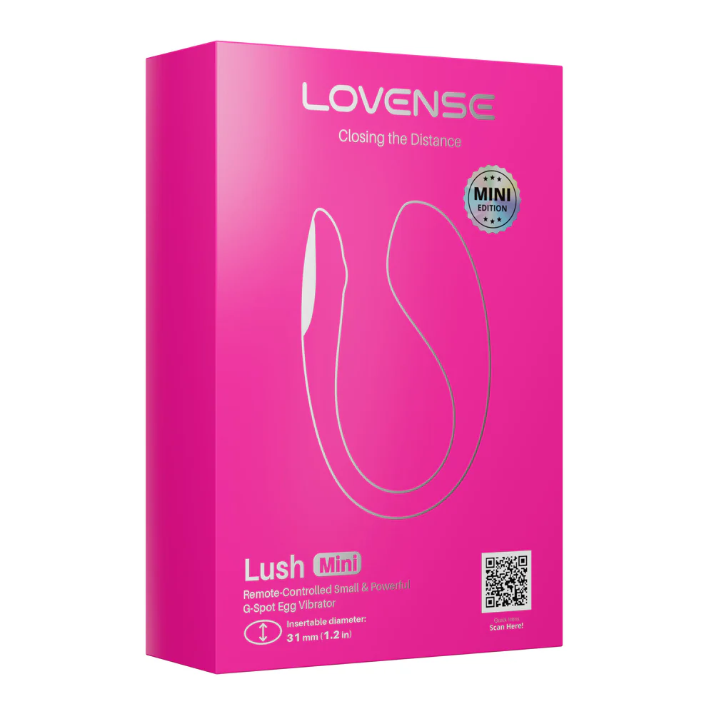 Lovense Lush Mini Bluetooth App-Controlled G-Spot Egg Vibrator - Image 13