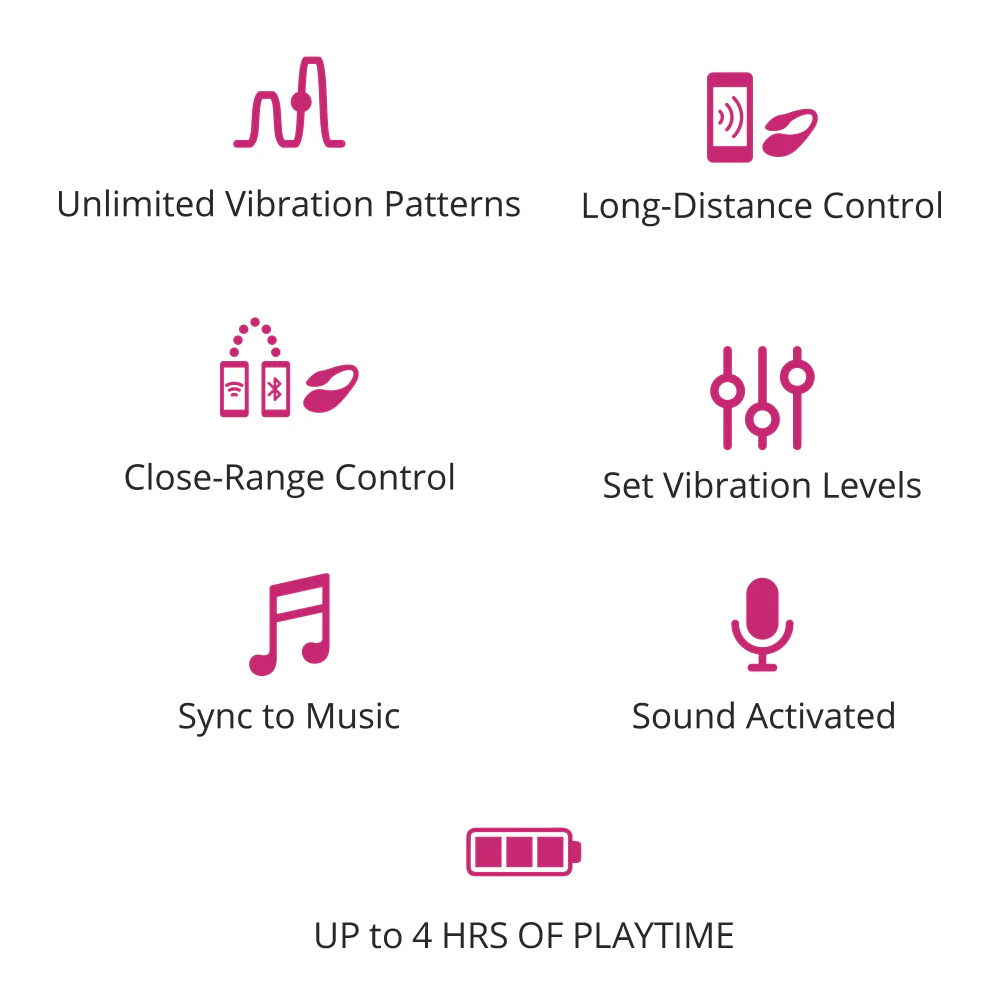 Lovense Lush Mini Bluetooth App-Controlled G-Spot Egg Vibrator - Image 9