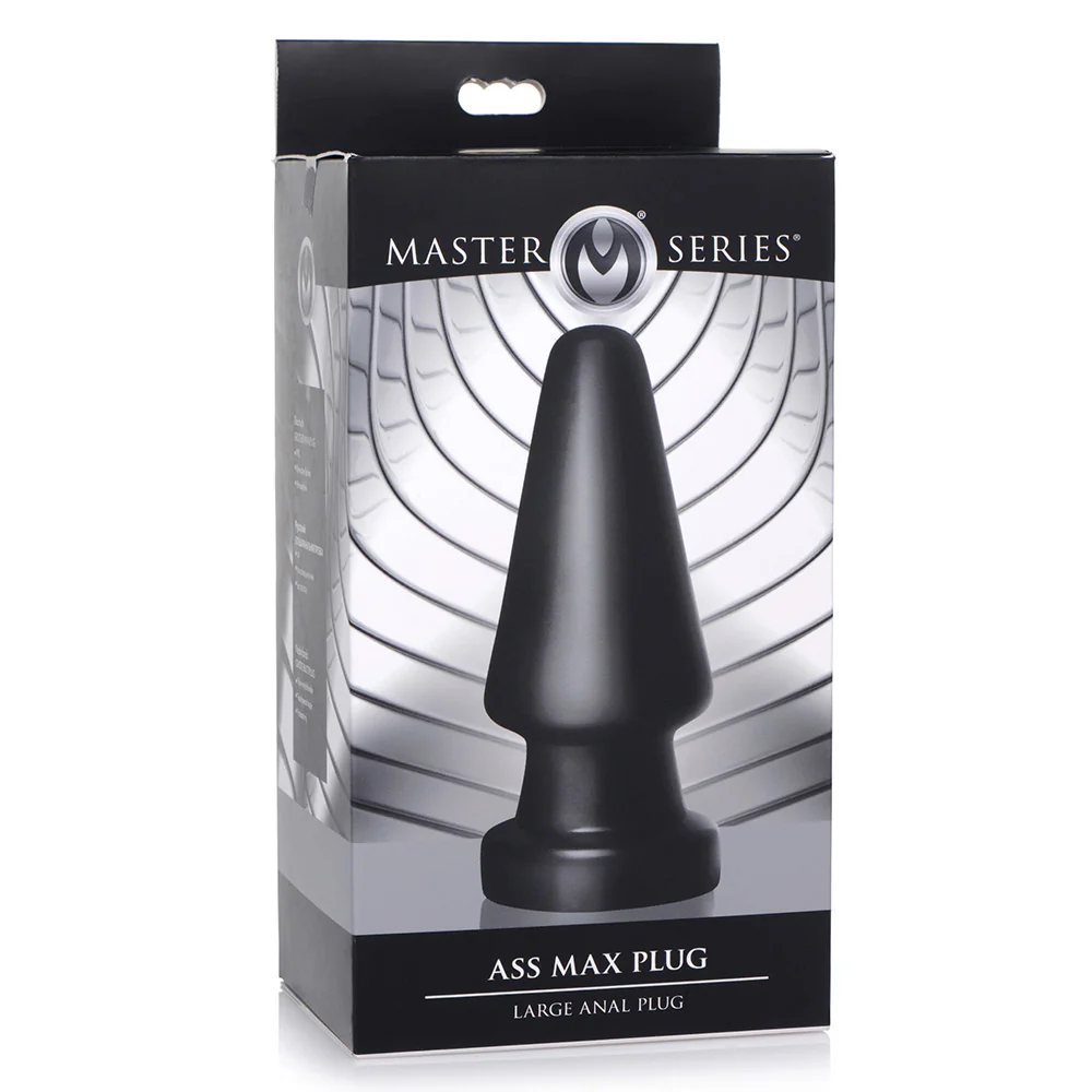 Master Series Ass Max PVC Butt Plug - Image 5