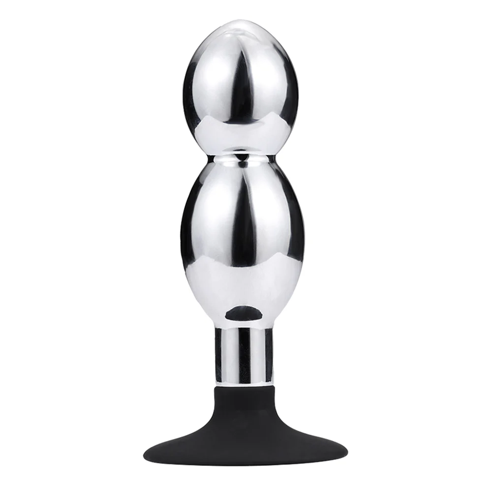 Metal Anal Plug With Silicone Suction Cup or Anchor - Image 15