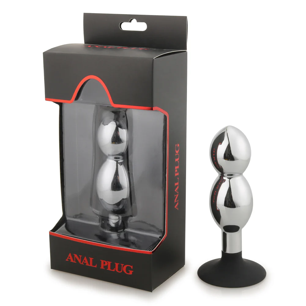 Metal Anal Plug With Silicone Suction Cup or Anchor - Image 20