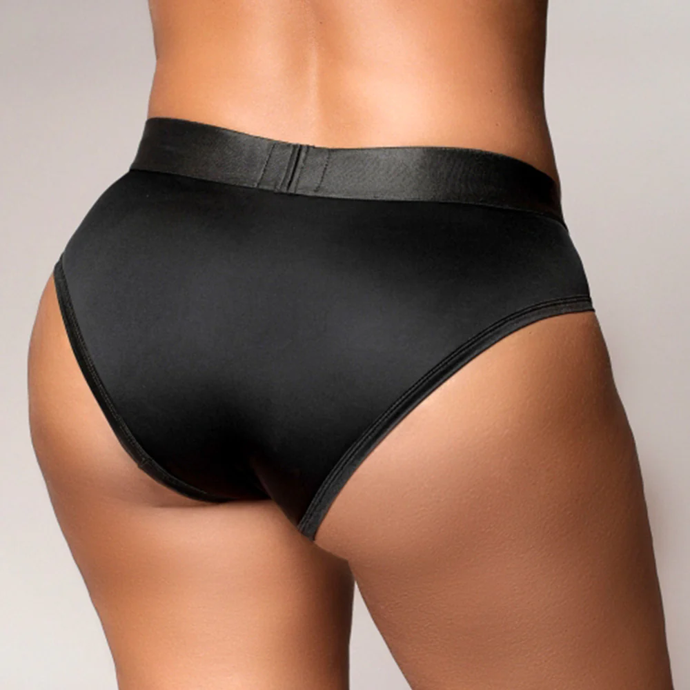 Ouch! Vibrating Strap-On High-Cut Briefs - Image 7