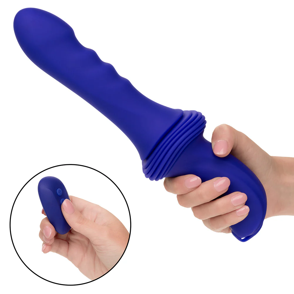 Overdrive Ridged Thruster Remote Control Sex Machine & Suction Mount - Image 5