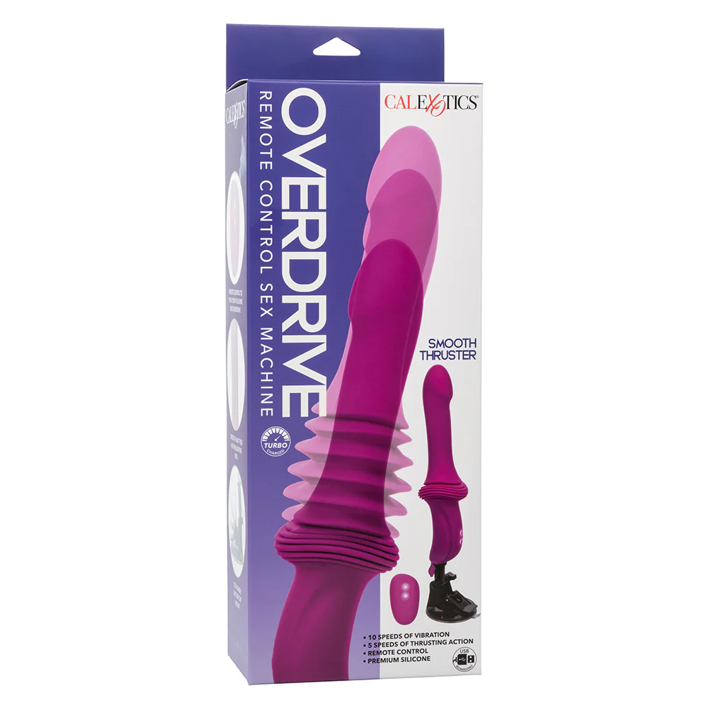 Overdrive Smooth Thruster Remote Control Sex Machine & Suction Mount - Image 7