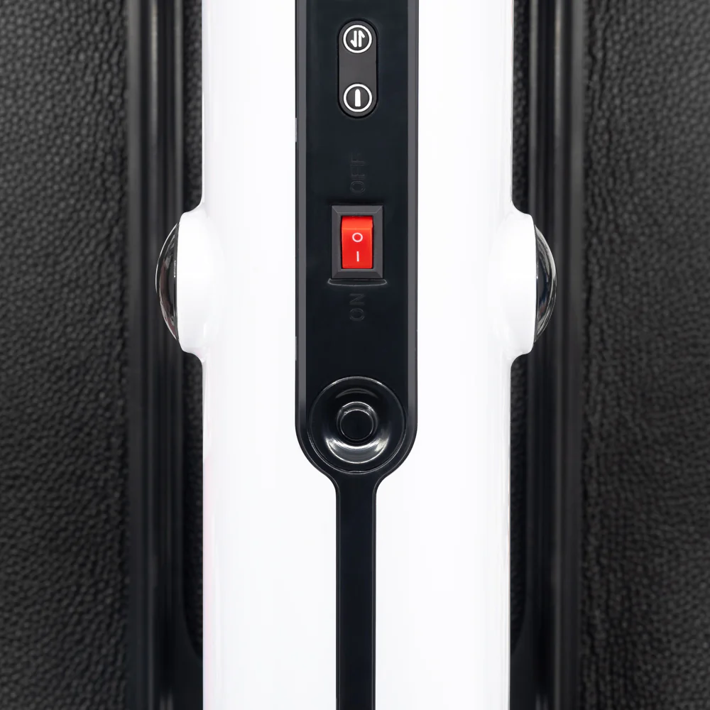 Portable Thrusting Handbag Sex Machine - Blue Gear Print - Image 9