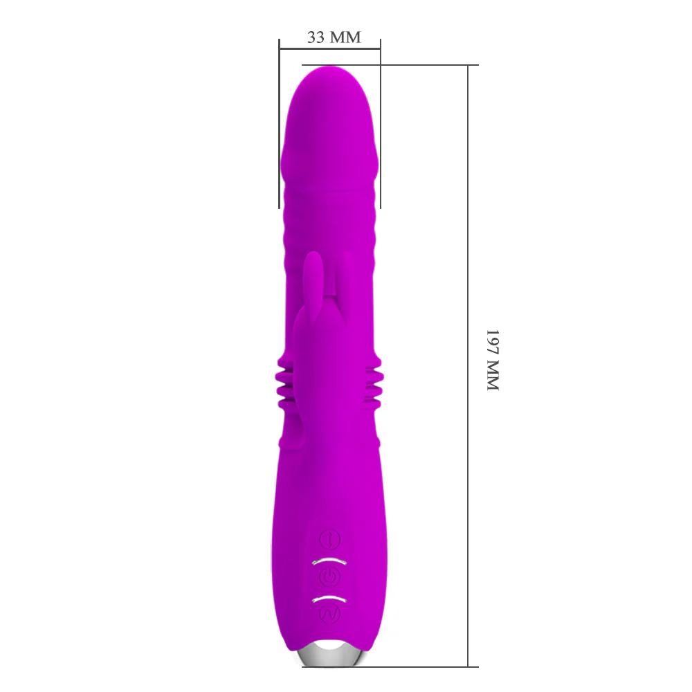Pretty Love Dorothy Thrusting Rabbit Vibrator - Image 13