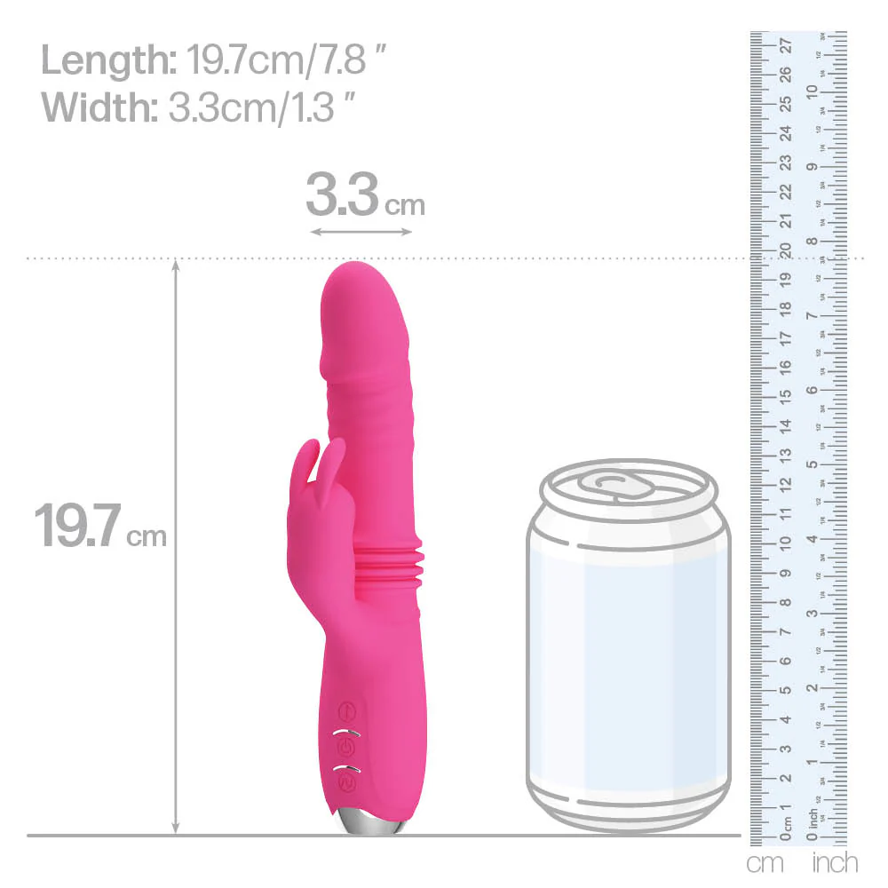 Pretty Love Dorothy Thrusting Rabbit Vibrator - Image 5