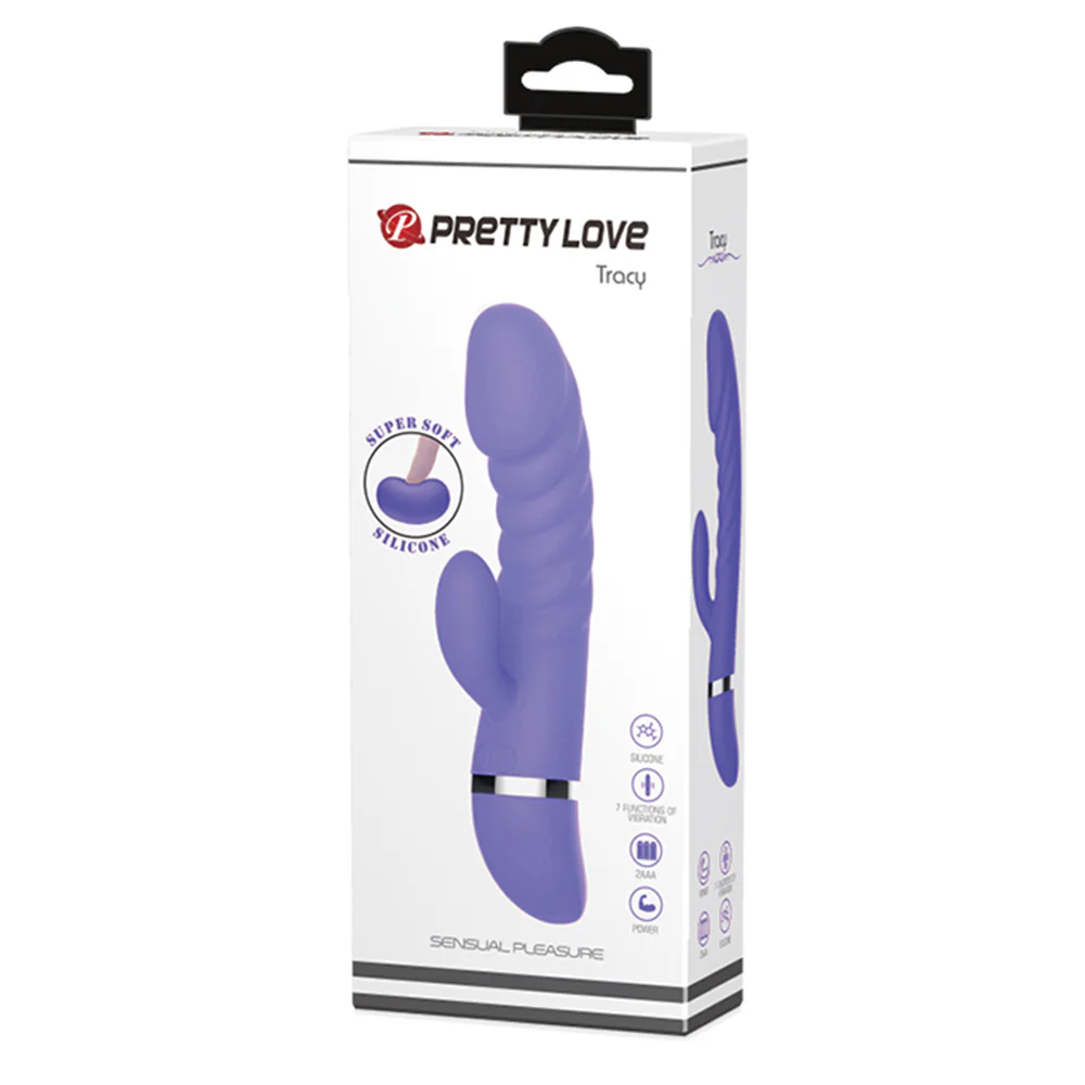 Pretty Love Tracy Ridged Rabbit Vibrator - Image 13