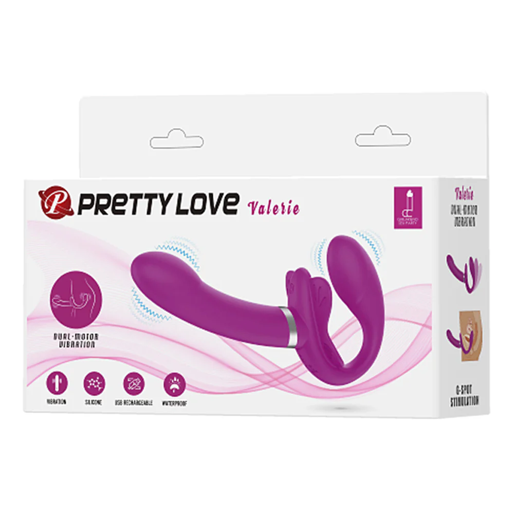 Pretty Love Valerie Vibrating Strapless Strap-On - Image 8