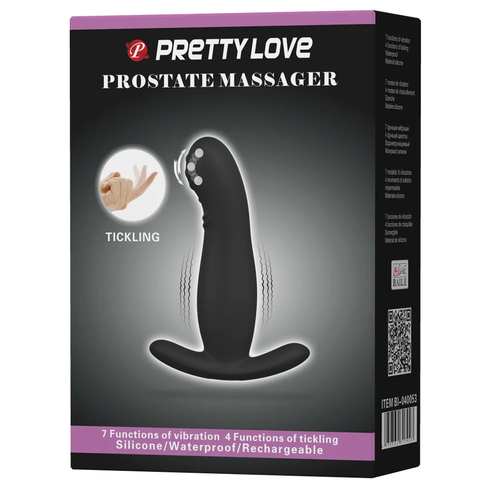 Pretty Love Tickling Prostate Massager With Rolling Ball - Image 12
