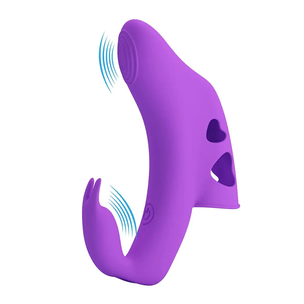 Pretty Love Yenna Honey Finger G-Spot & Clitoral Vibrator Sleeve - Image 4