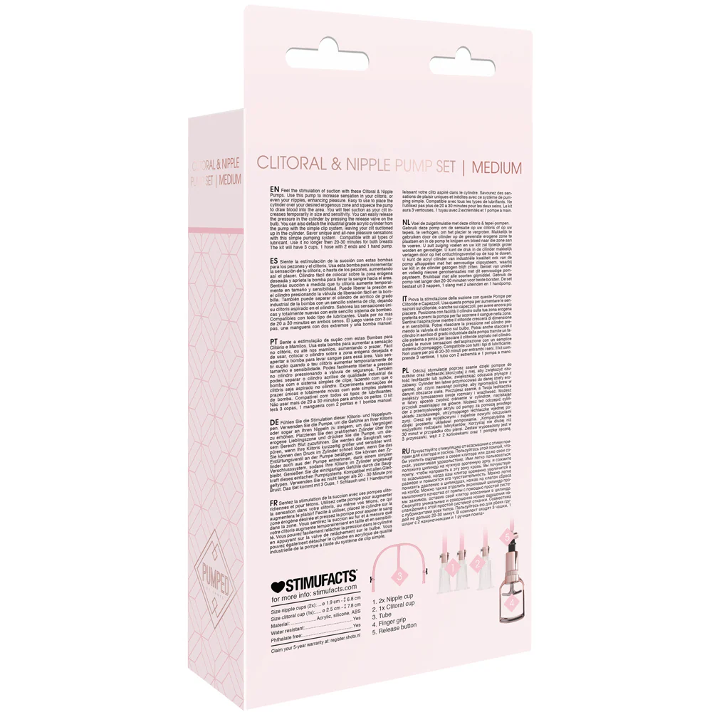 Pumped Clitoral & Nipple Pump Set - Image 5