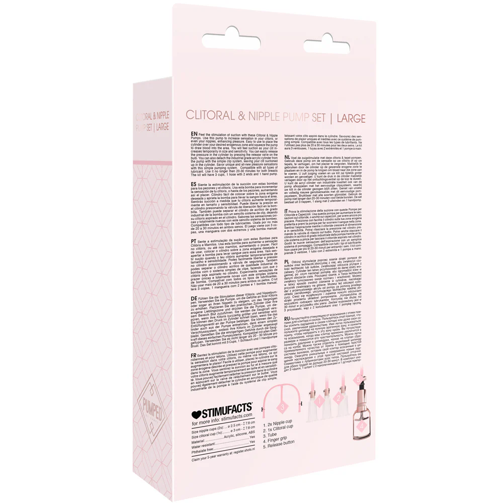 Pumped Clitoral & Nipple Pump Set - Image 9