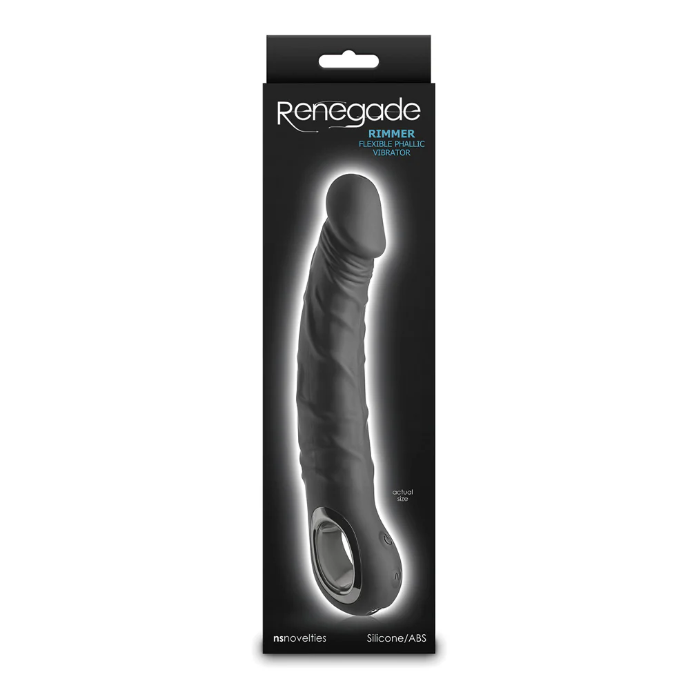 Renegade Rimmer Flexible Phallic Silicone Vibrator - Image 3
