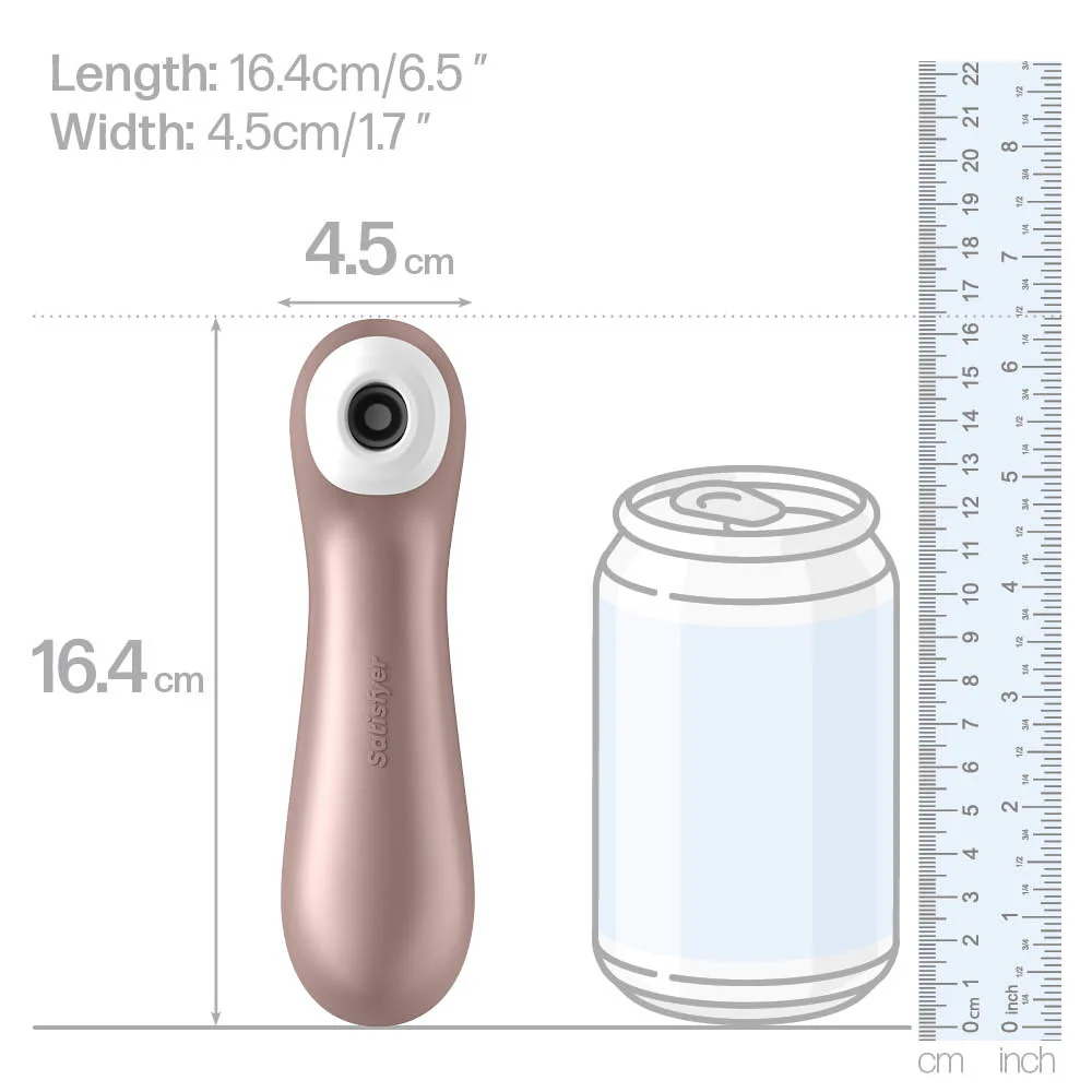 Satisfyer Pro 2+ Vibrating Air Pulse Clitoral Stimulator - Image 9